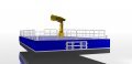 New Sabrecraft Marine Aluminium Sectional Barge Deck Barge