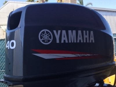 40hp Yamaha Outboard - Very Low Hours