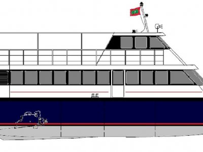 Praga 20m 150 Pax Catamaran Ferry 20m 150 Pax Catamaran Ferry