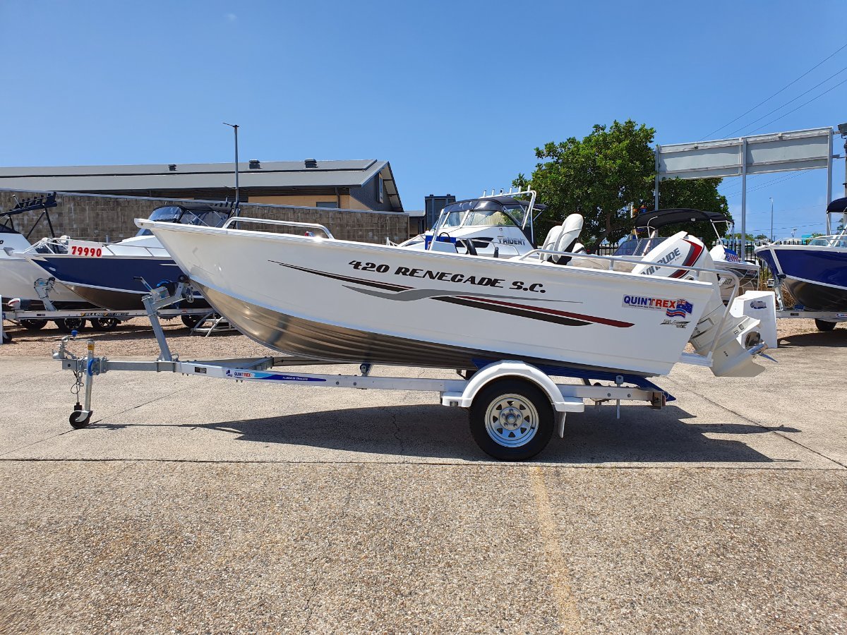 New Quintrex 420 Renegade SC For Sale | Caloundra Marine Boats & Services
