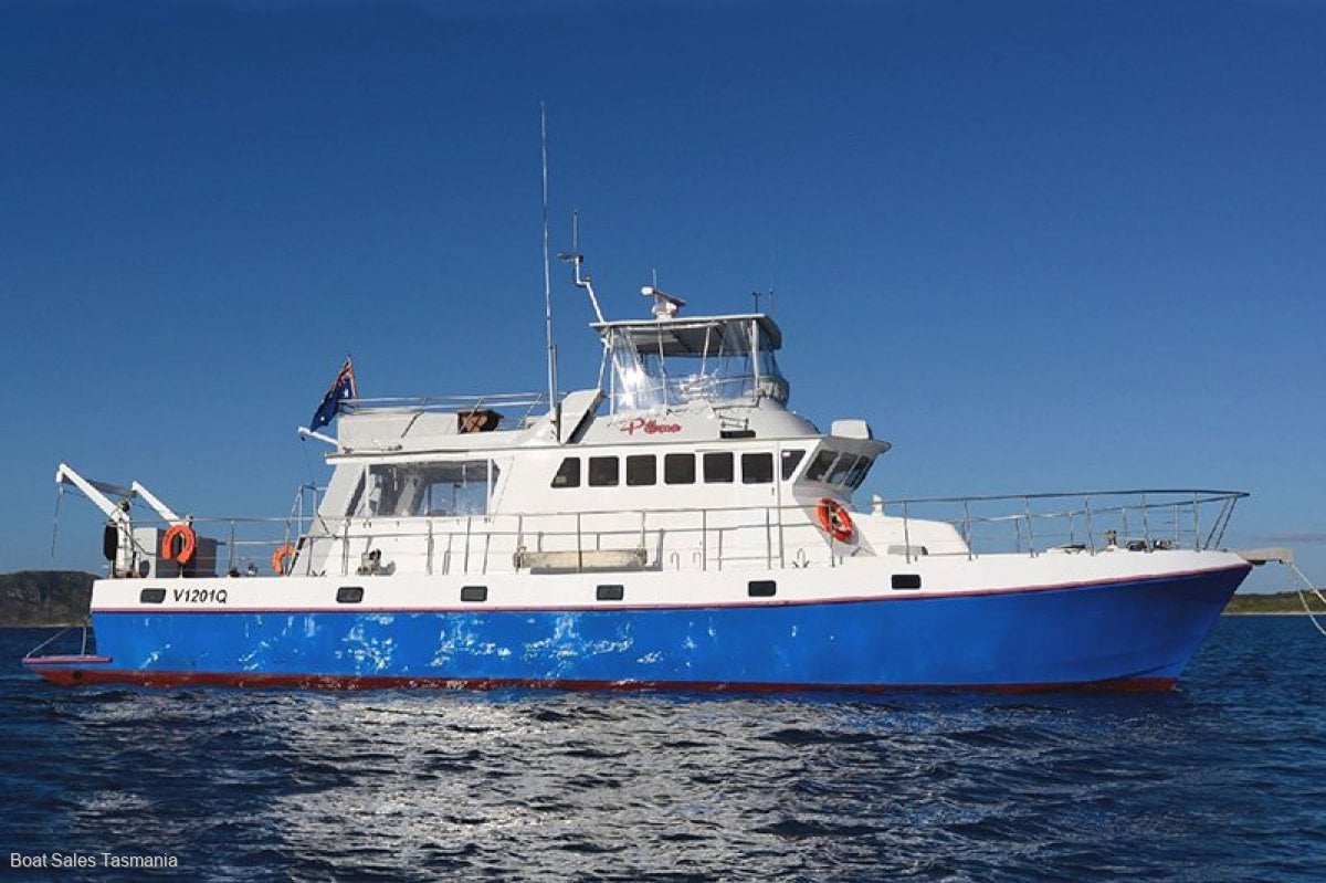 Randell 58 Motor Yacht Fly Pilbara Power Boats Boat Sales Tasmania