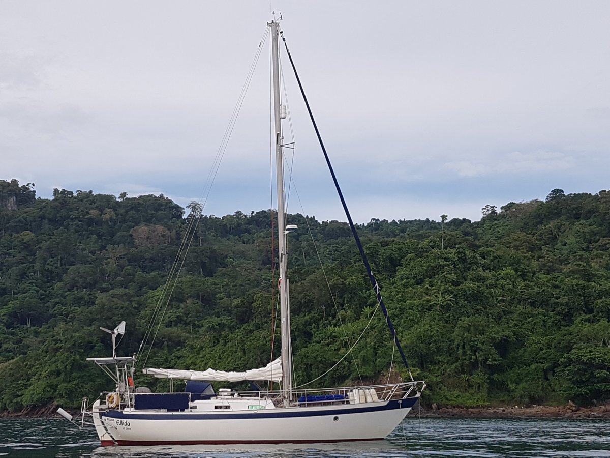 Saltram Saga 40 for Sale in Rebak Island Marina, Langkawi.:Saltram yacht for sale