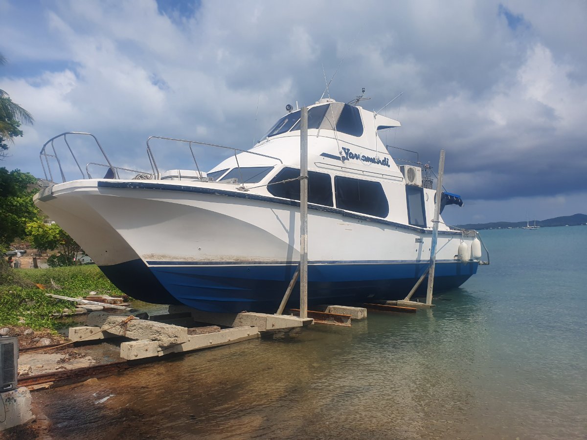 Cougar Cat 40 Flybridge Power Boats Boats Online For Sale Fibreglass Grp Boats Online
