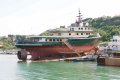 44m Ocean Going Tug converted to luxury superyacht