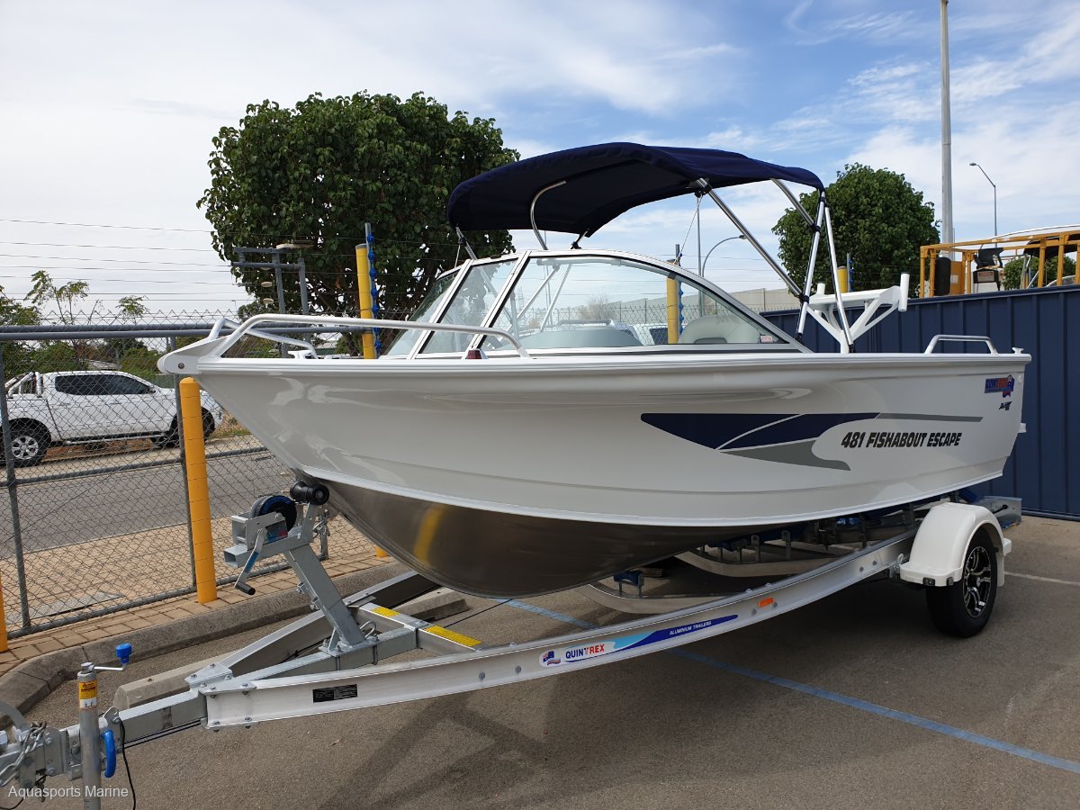 New Quintrex 481 Fishabout Escape