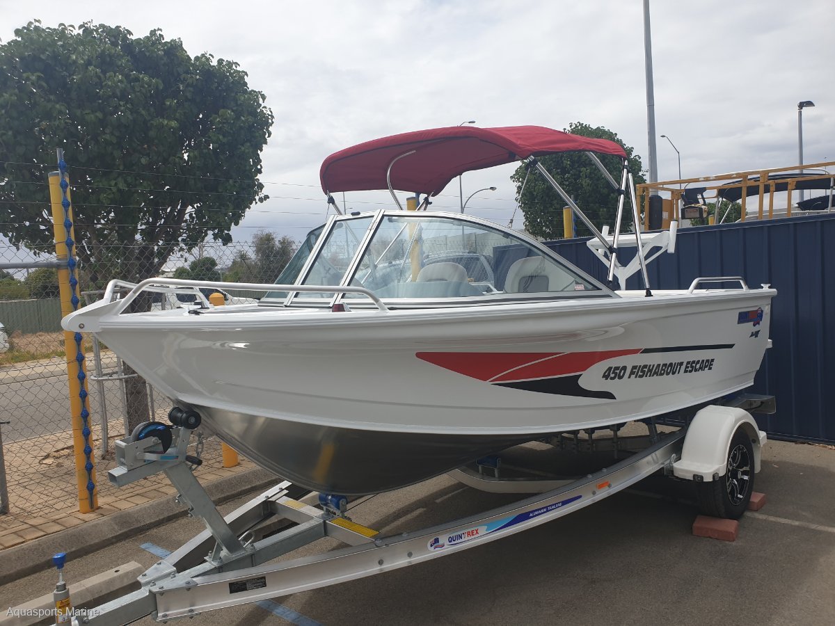 New Quintrex 450 Fishabout Escape
