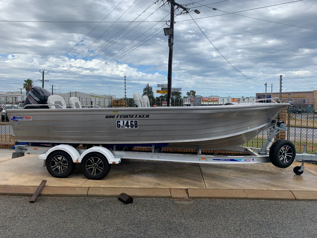 Quintrex 600 Fishseeker Mercury 80hp 4s 2019 Must Go Skiffs Dinghies Tinnies Inflatables Boats Online For Sale Aluminium Boats Online