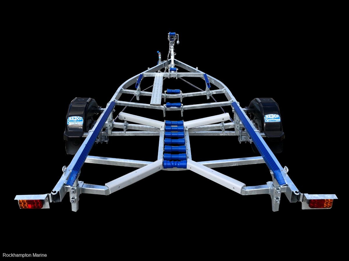 REDCO RS510MO BRAKED GALVANISED BOAT TRAILER TO SUIT BOATS UP TO 5.0M!!