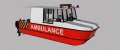 Sabrecraft Marine Ambulance Rescue Ambulance Boat AMB7400