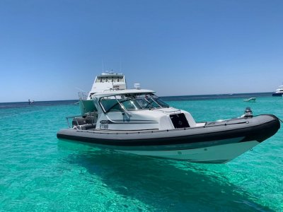 Protector 8.50 Cabin with Mackay trailer and nothing to spend!- Click for more info...
