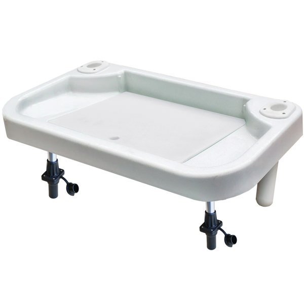 EXTRA LARGE BAITBOARD - WITH ROD HOLDERS, SINK AND DRAIN POINT - $ 159.00