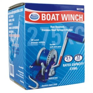 ARK SMALL BOAT WINCH - RATED CAPACITY 275KG ONLY $ 67.00