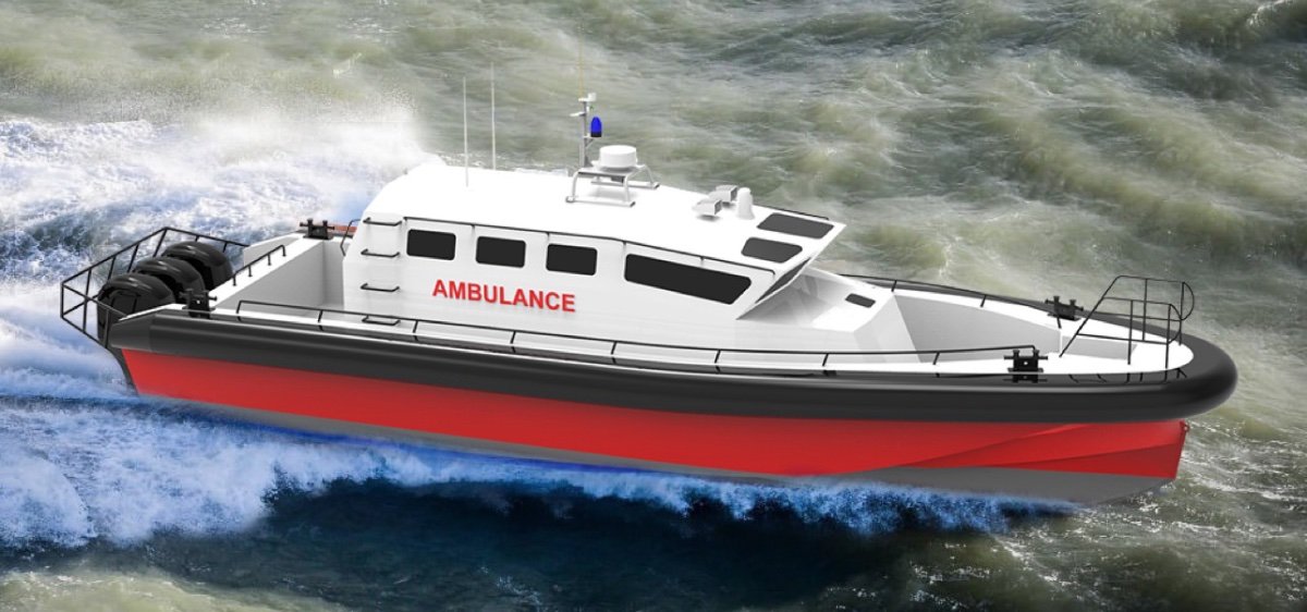 Kingtough 13m SAR / Fast Rescue and Ambulance Boat