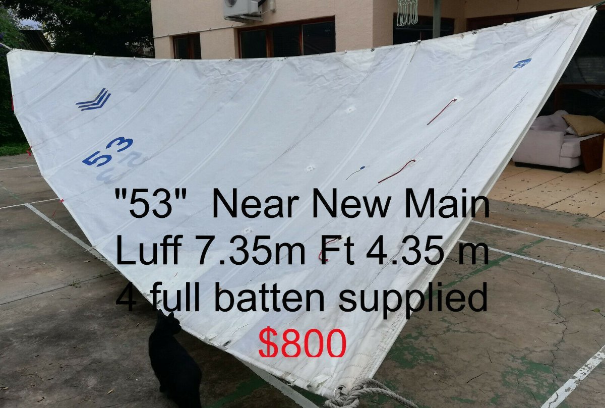 Main Sails & Boom Bags/Covers for Sale