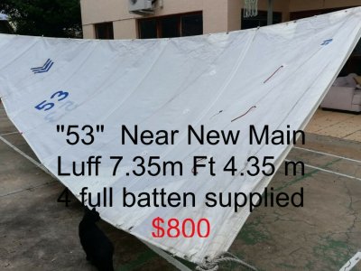 Main Sails & Boom Bags/Covers for Sale