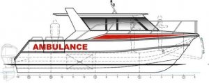 9.95m Ambulance Boat