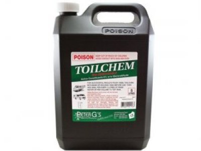 PETER G'S TOILET CHEM - 2.5 AND 5 LITRE