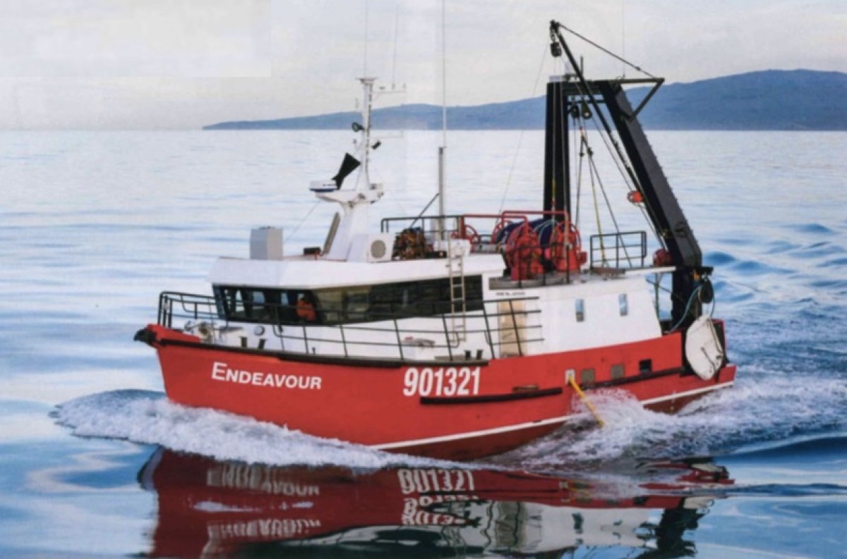 Stark Bros 17m Successful Steel Fishing Trawler 2016 model