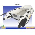 Island Inflatables Island Airdeck 230 Boat + Parsun 2.6HP Four Stroke Outboard Package