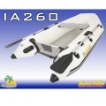 Island Inflatables Island Airdeck 260 Boat + Parsun 4hp Four Stroke Outboard Package