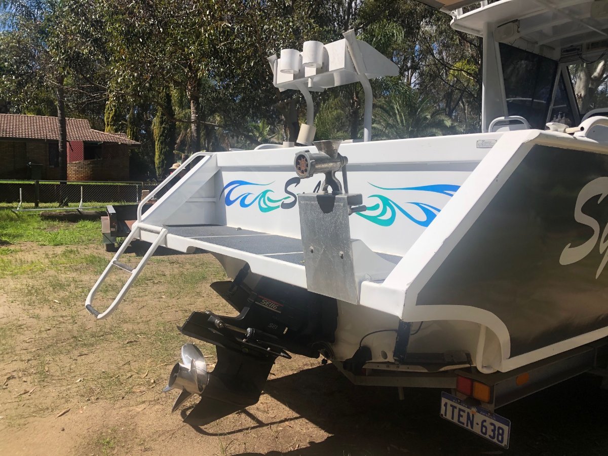 Aluminium Plate Fishing Boat 100 Hrs Chev 383 Power Boats Boats