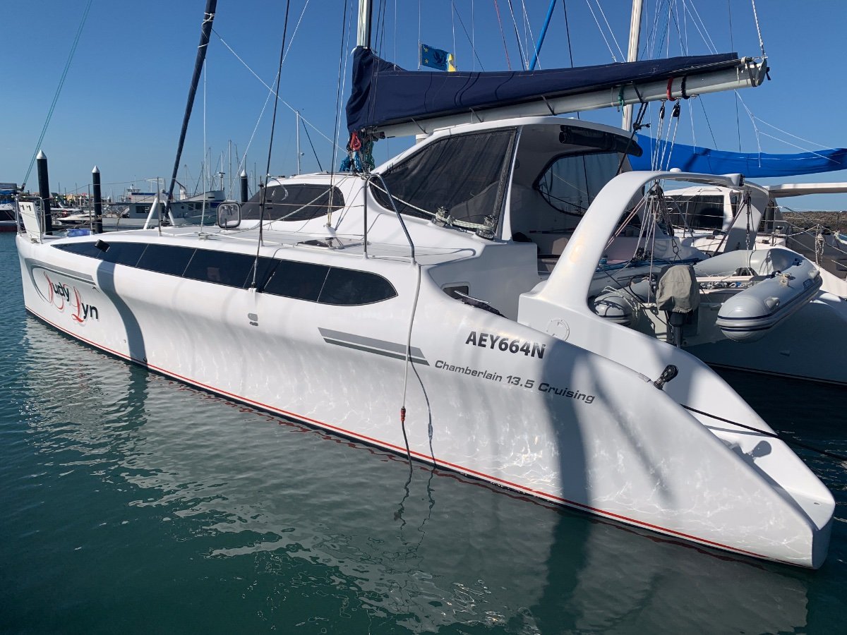 cruising power catamaran for sale
