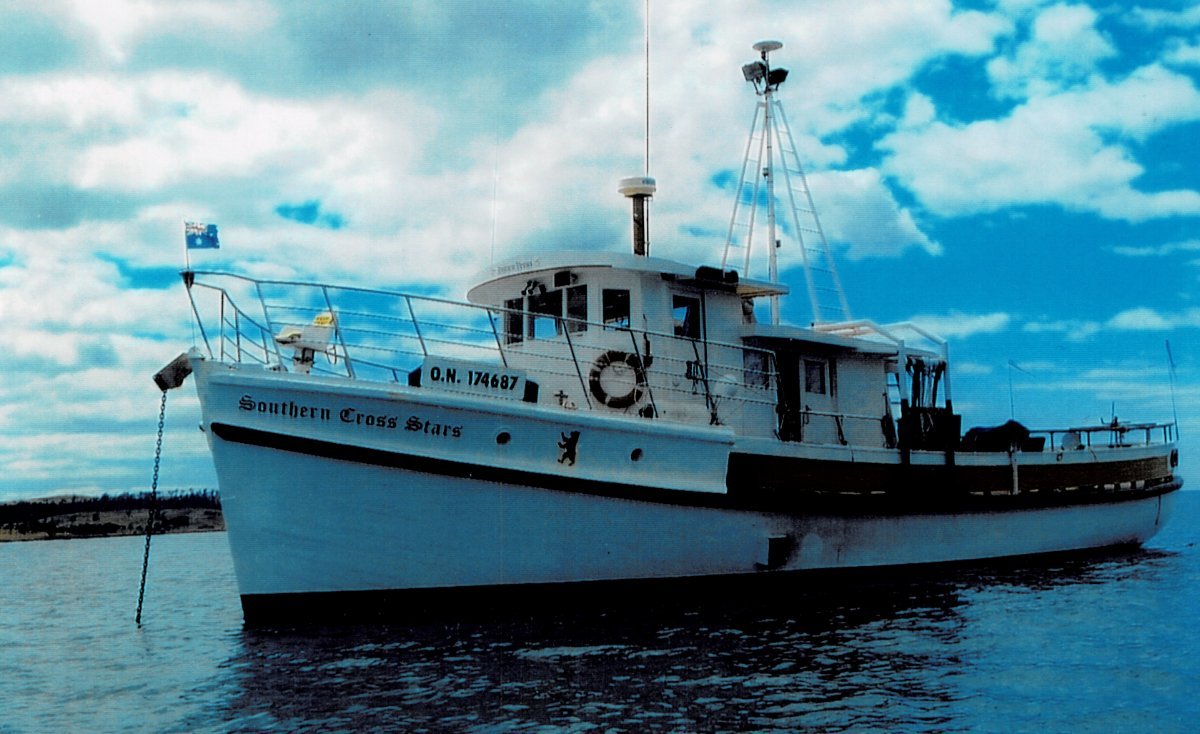 Holmes 63' Historic Wooden Vessel "Southern Cross Stars"