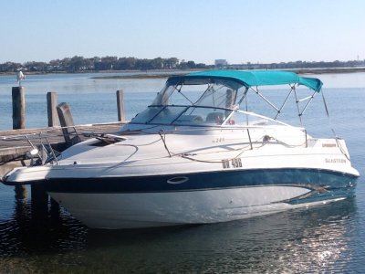 Glastron GS 249 Rebuilt motor at 220 hours Sports Cruiser- Click for more info...