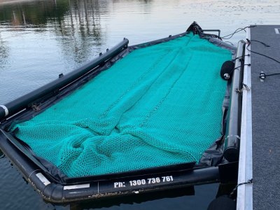 docks sea air boat pontoons lifts foot pens housed bowrider condition working perfect fab australia