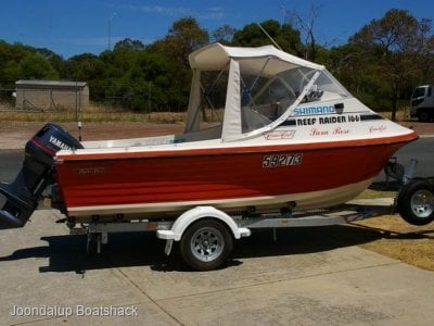 CruiseCraft Raider 166 late model motor and trailer
