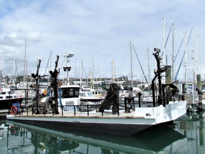 Motorised Steel Barge 12.9M