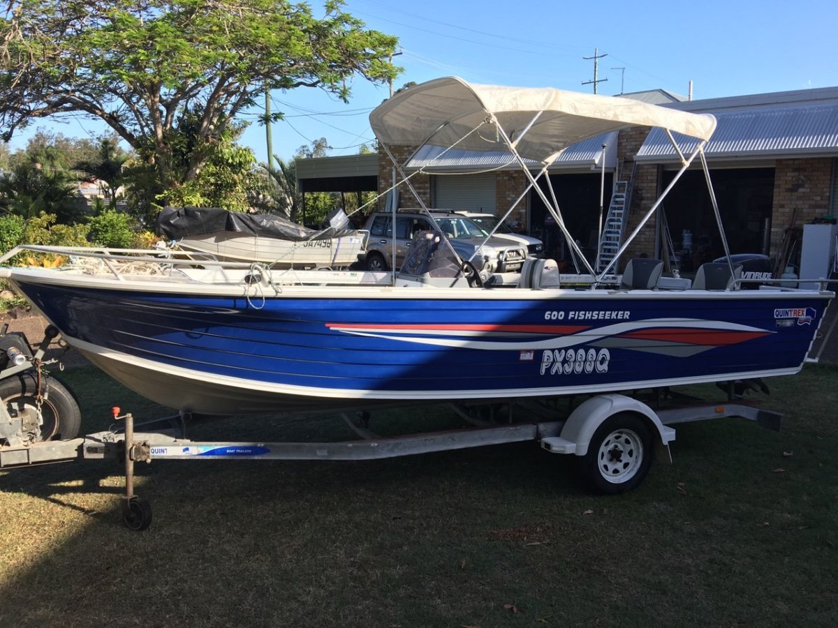 quintrex 600 fishseeker: trailer boats boats online for