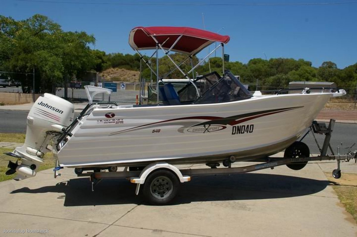 Trailcraft 540 Cross Sport Bow rider with 90hp Four Stroke