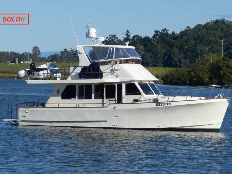 Clipper Cordova 45 Semi Displacement Flybridge Coastal Passage Maker