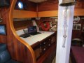Boden Classic 50 foot Timber Yacht:Looking Aft into Saloon and Galley