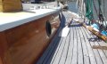 Boden Classic 50 foot Timber Yacht:Red Bean cabin sides