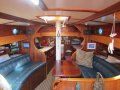 Boden Classic 50 foot Timber Yacht:Main Saloon Looking Forward
