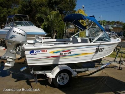 Quintrex 430 Escape Honda 40hp