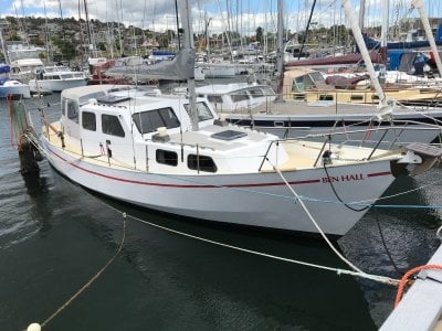 Bollard 38 Motorsailer PILOTHOUSE CRUISER, STUNNING FIT TIMBER OUT!