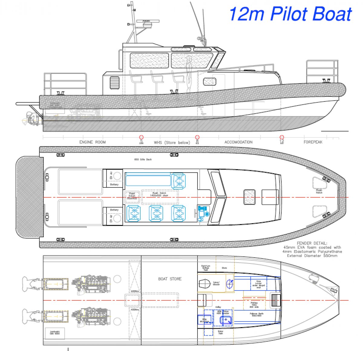12m Pilot Boat