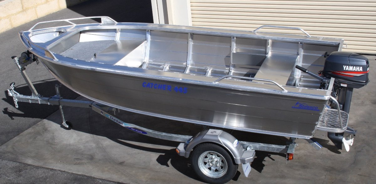 New Stessco Catcher 409 Open Boat