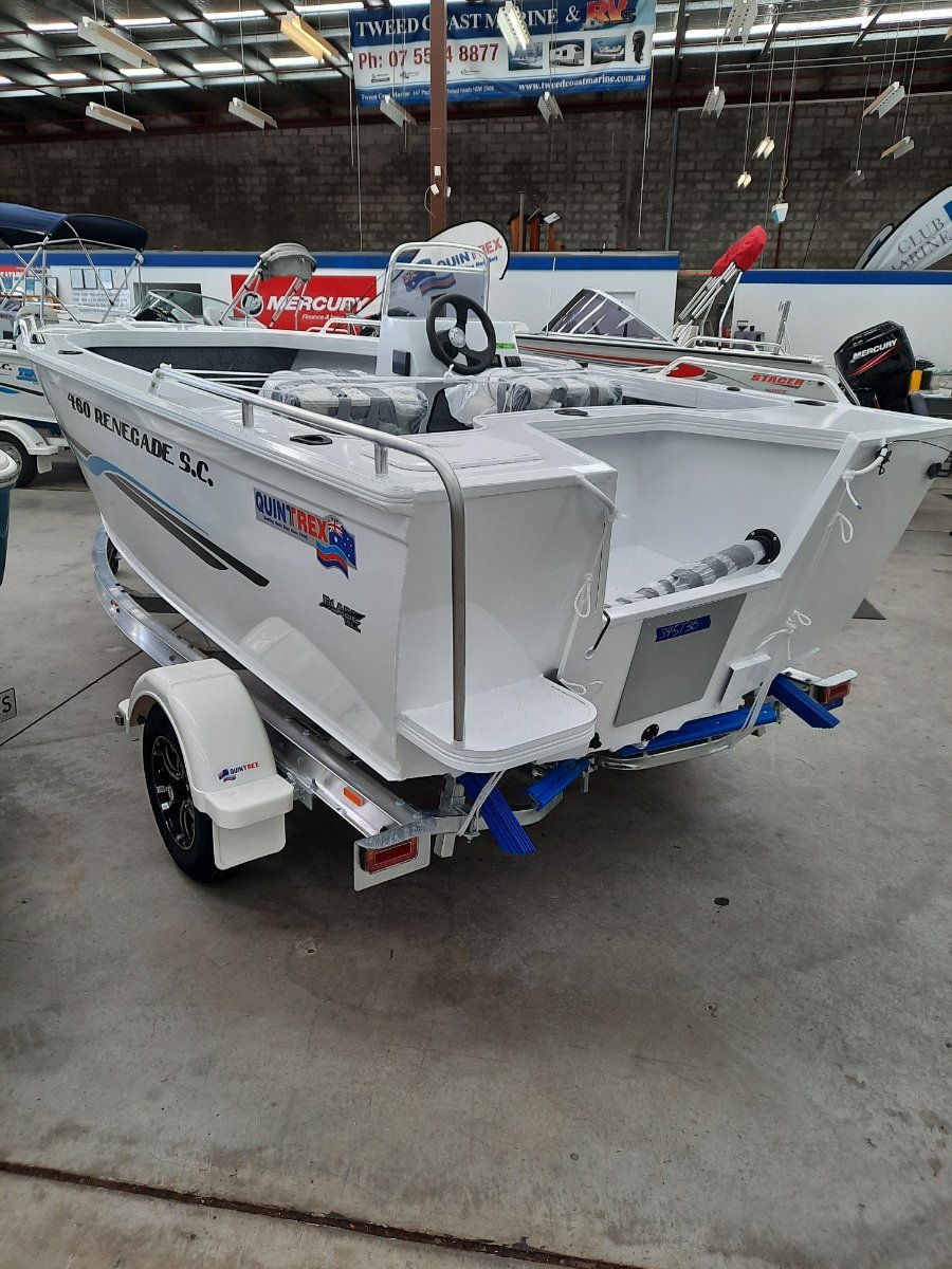 New Quintrex 460 Renegade Side Console Trailer Boats Boats Online