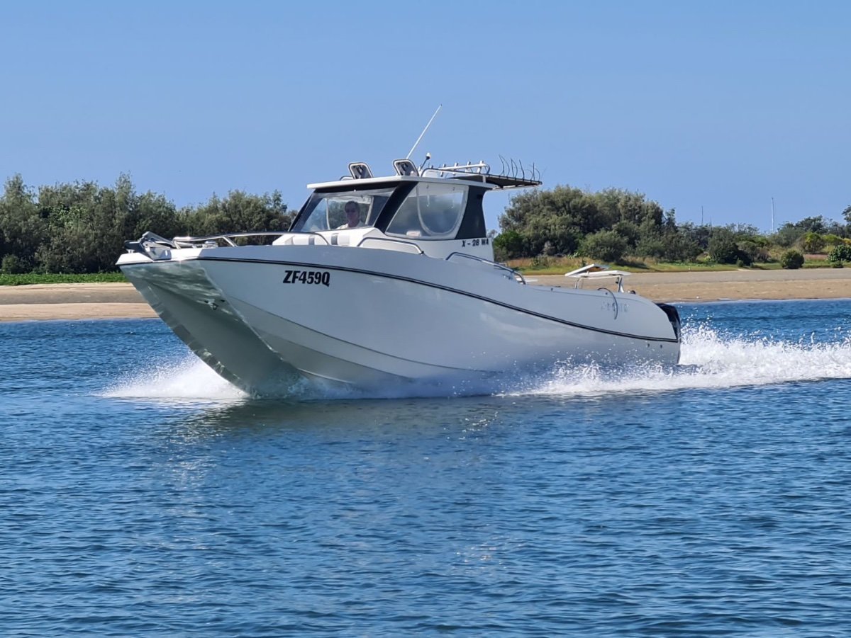 X-Boat Sports Fisher 28 Hydro Foil Technology