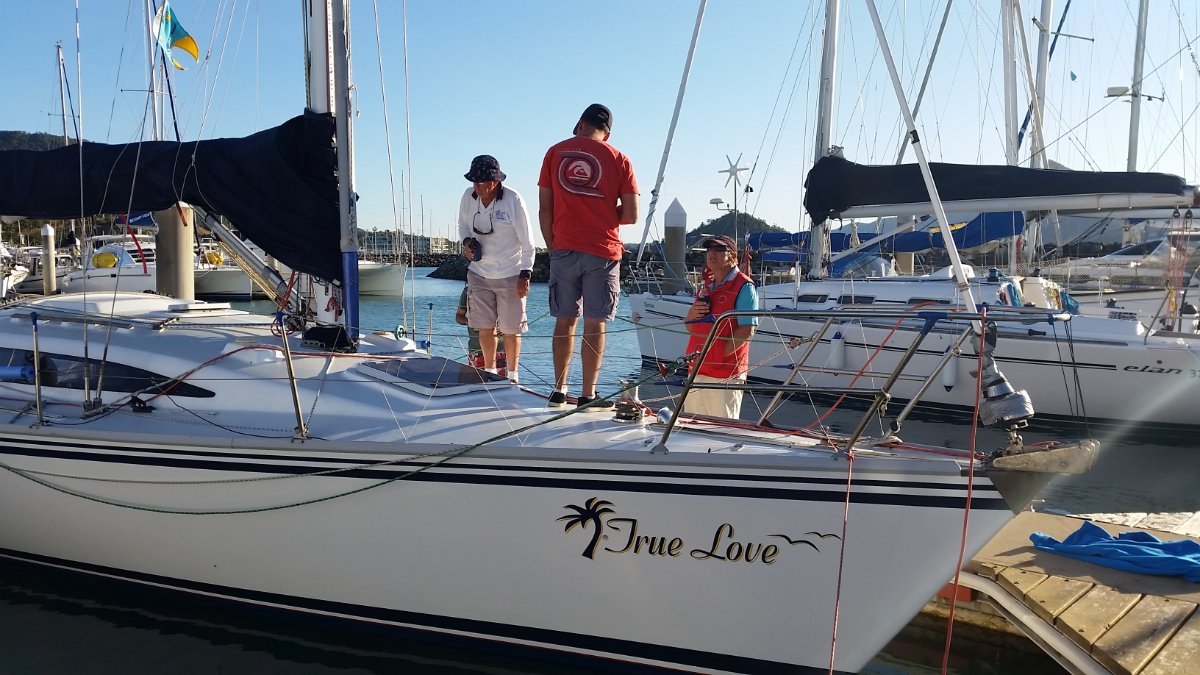 Farr 1160 With Scoop and keel strenghtening:At the marina