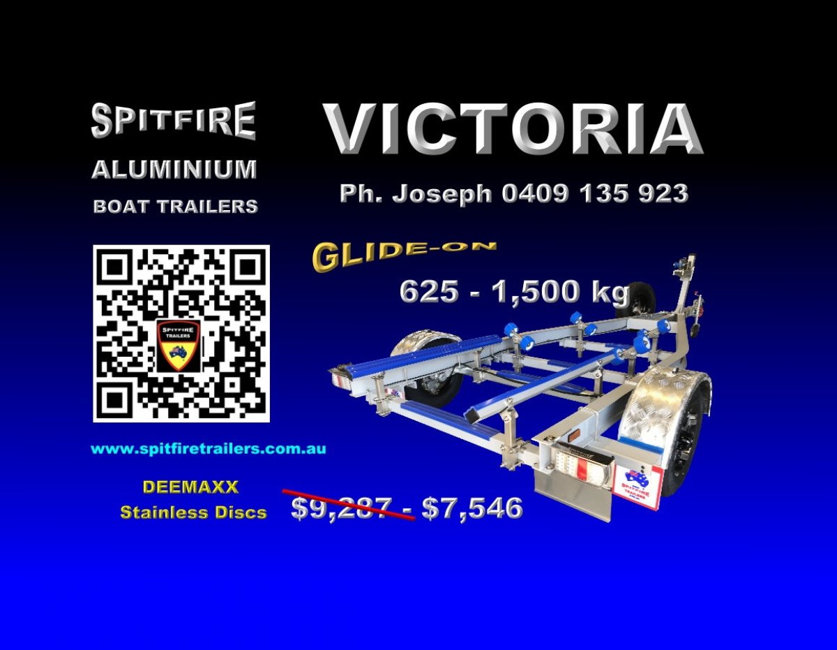 Spitfire 625-1500kg Aluminium Boat Trailer