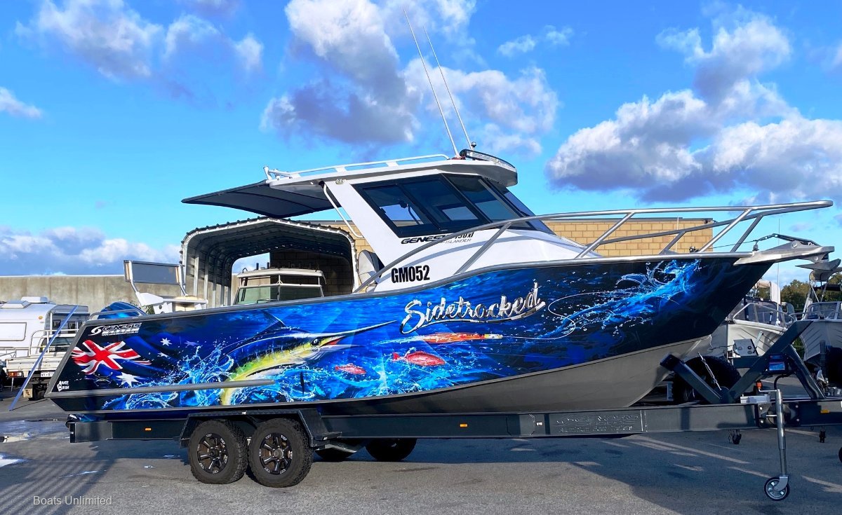 Genesis 750 ISLANDER XL PLATE ALLOY FISHING / DIVING BOAT For Sale