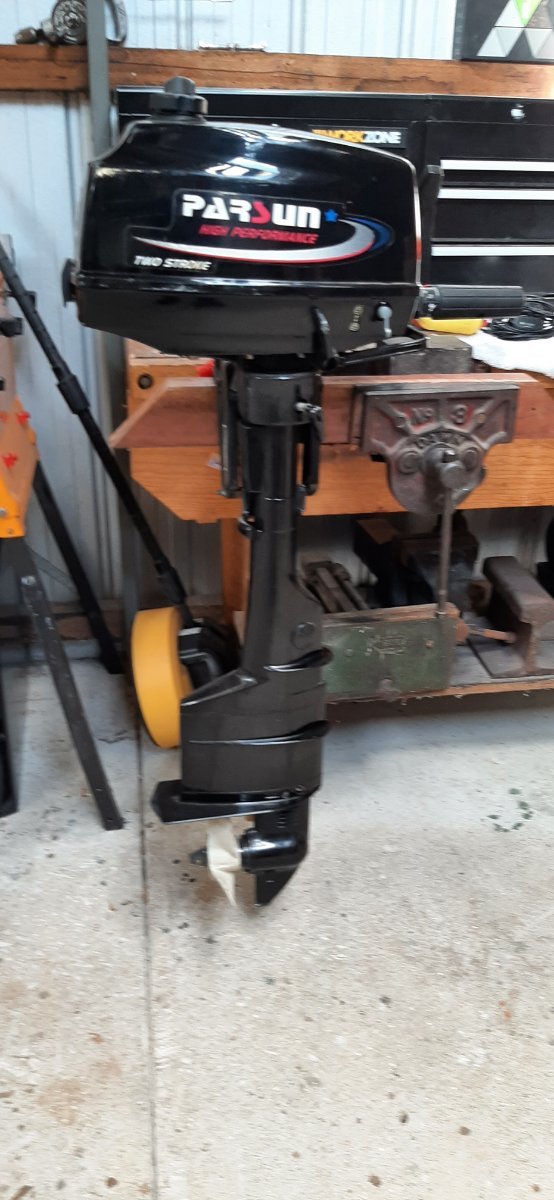 Parsun 3.6 hp 2 Stroke Long Shaft Outboard - Excellent Condition