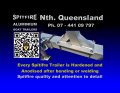 Spitfire 700 2,000 kg Anodised Aluminium - 316 Stainless Steel Boat Trailer