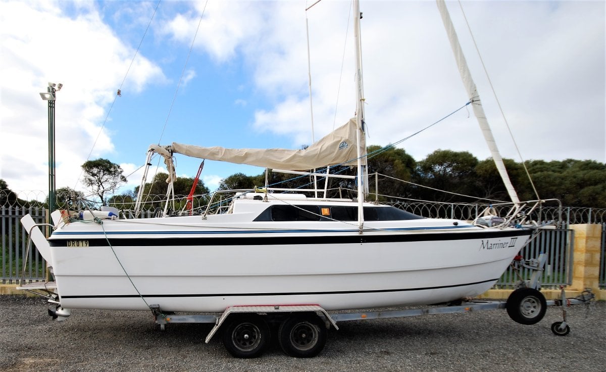 Macgregor 26x On A Heavy Duty Dual Axle Trailer. Trailer Boats Boats