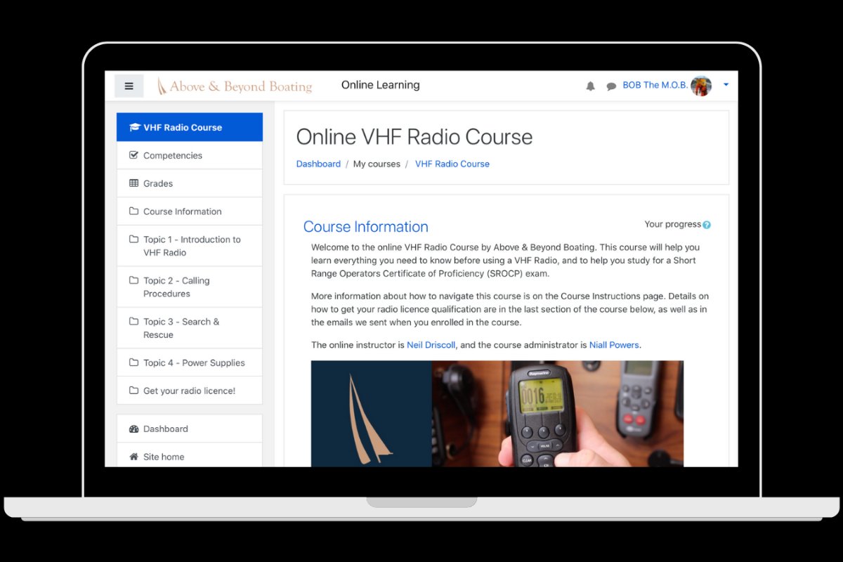 VHF Radio Online Course